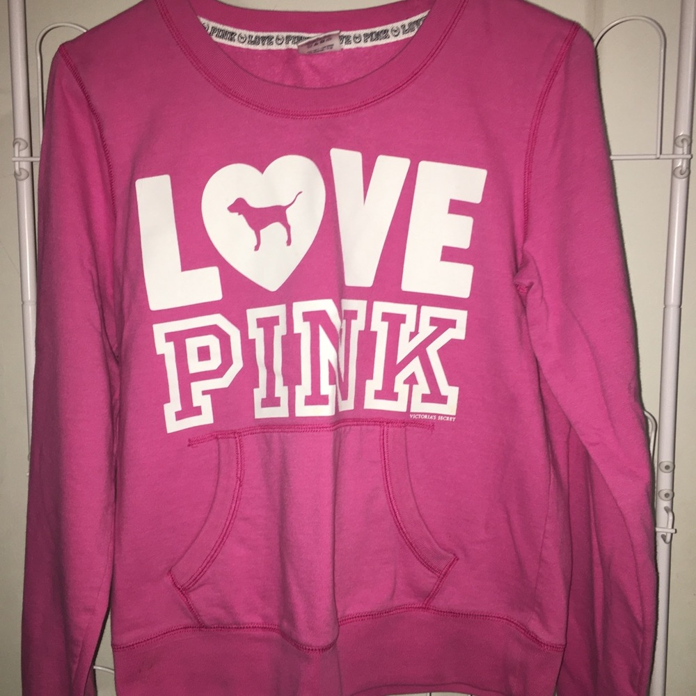 PINK crewneck